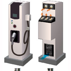 Jamicon凱美防水12038散熱風(fēng)扇充電樁應用案例